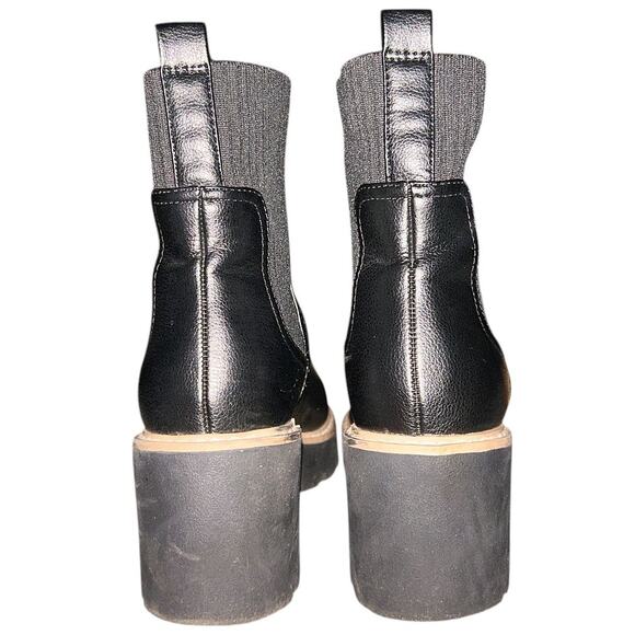 Dolce Vita Black Trooper Ankle Boots Women's 7 - Picture 4 of 7